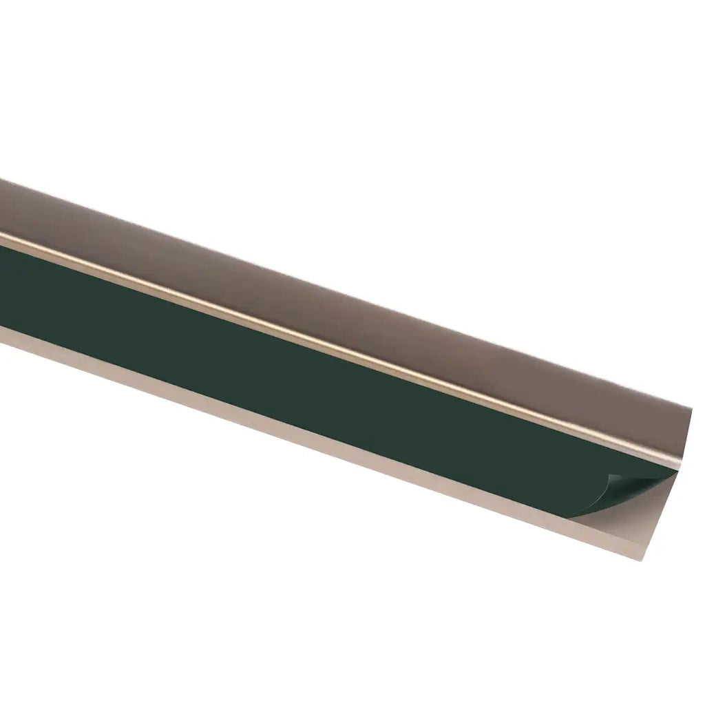 Profili a L per Gradini 5 pz in Alluminio 100 cm Marrone