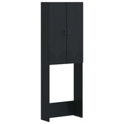 Mobile Bagno HOORN Nero 66 x 25,5 x 190 cm Legno ingegnerizzato 897356