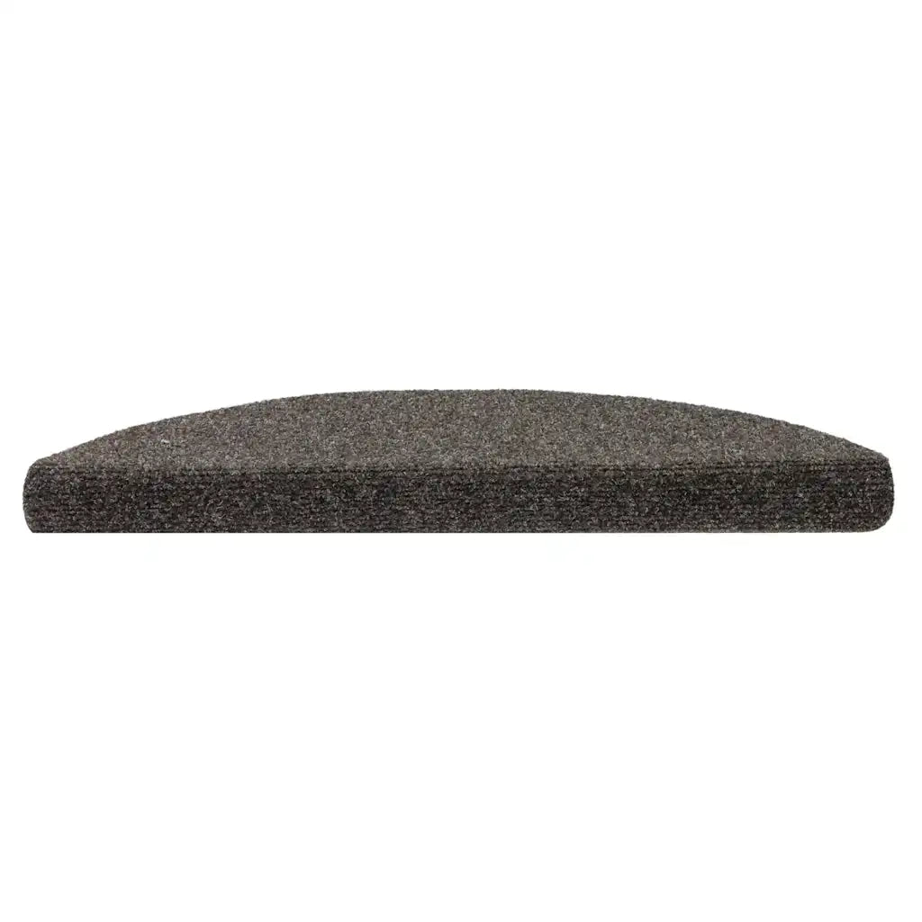 Tappetini per scale autoadesivi 5 pz | Gradini per Scale 56x17x3 cm antracite semicircolari