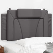 Cuscino Testiera Viana Grigio 100 cm in Similpelle 374777