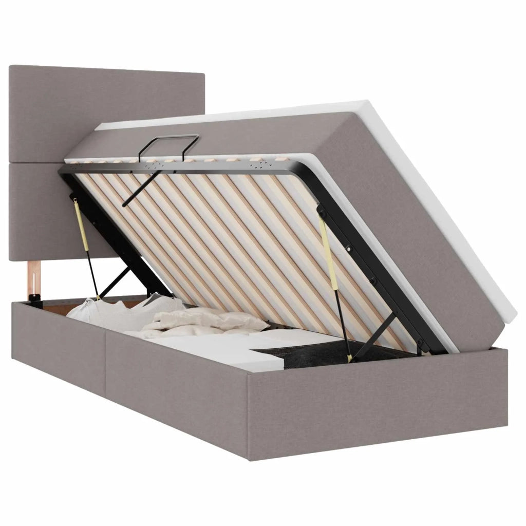 Letto con contenitore e materasso Talpa 90 x 190 cm Poliestere