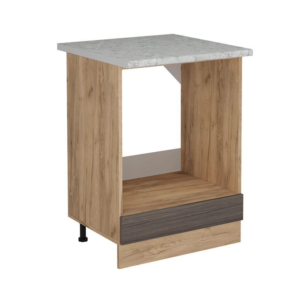 Vicco Mobile per forno da incasso Grigio nobile 60 cm PL Marmo