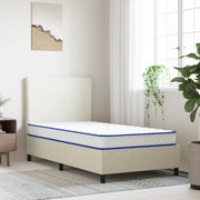 vidaXL Materasso Viscoelastico Bianco 100x200x17 cm Morbido