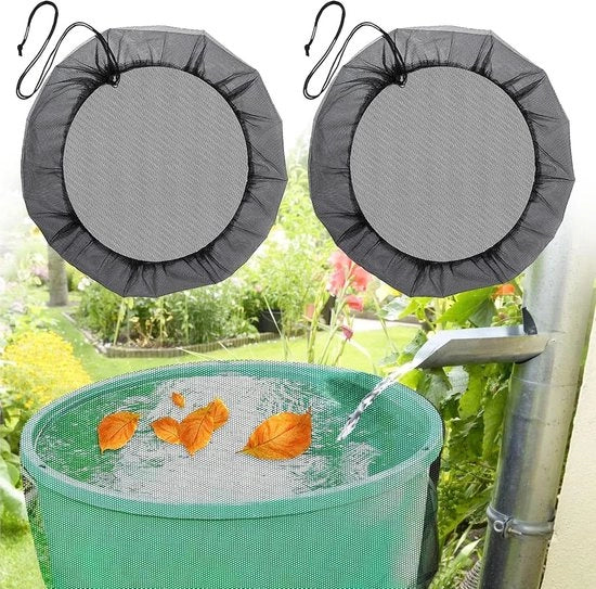 Regolatori di livello per tubi con corda di trazione e protezione contro insetti, 80 cm, set da 2.
