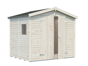 Casetta in legno non trattato Dan A 243X190