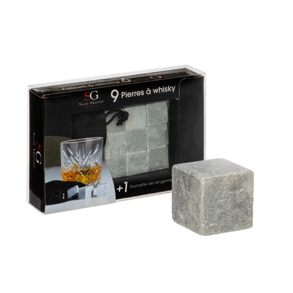 Whiskey Stones – Set da 9 Pezzi