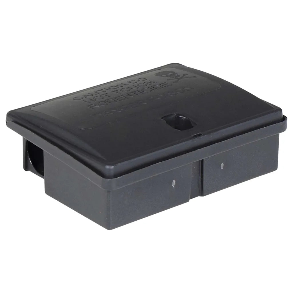 Trappole per Topi 10 pz Nere 13x10x4 cm 4106482