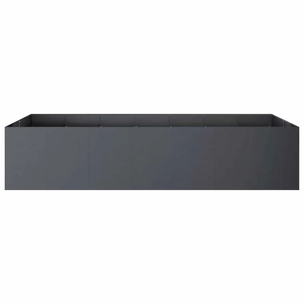 Vaso da giardino Antracite 280 x 80 x 60 cm 3422158