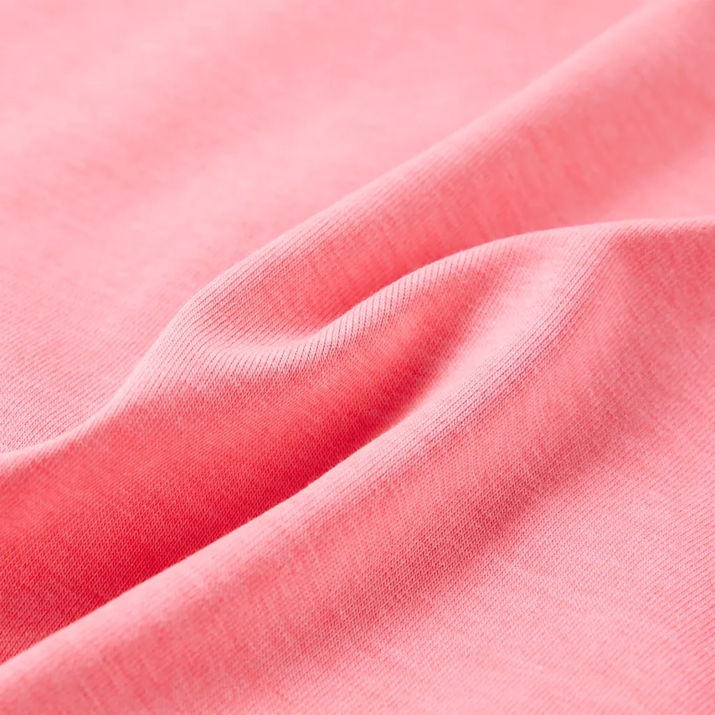 Maglietta da Bambina Rosa Fluo 104