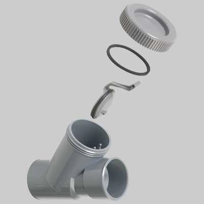 VALVOLA ANTIRIFLUSSO A 45  ° FF   EE ? 50     NICOLL