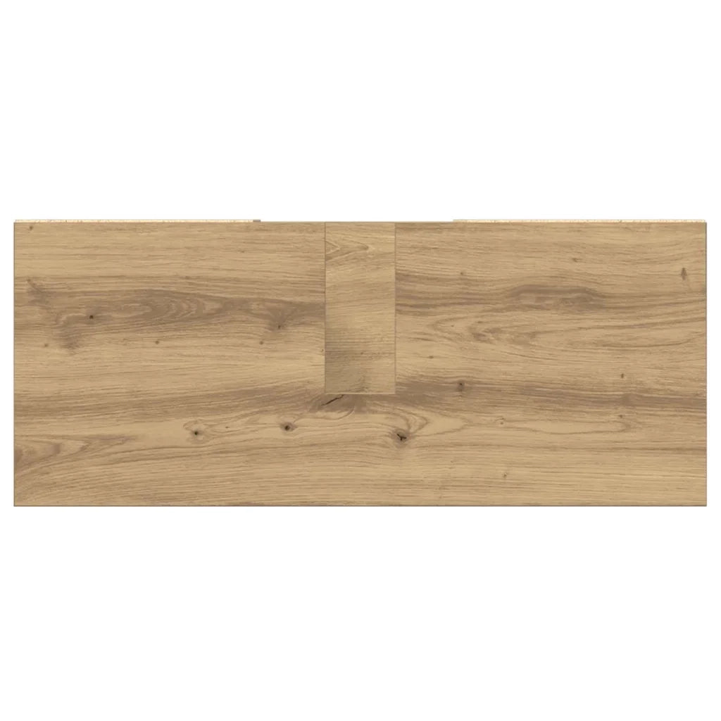 Mobile da Bagno con porta Rovere artigianale 80 x 33 x 60 cm 873899