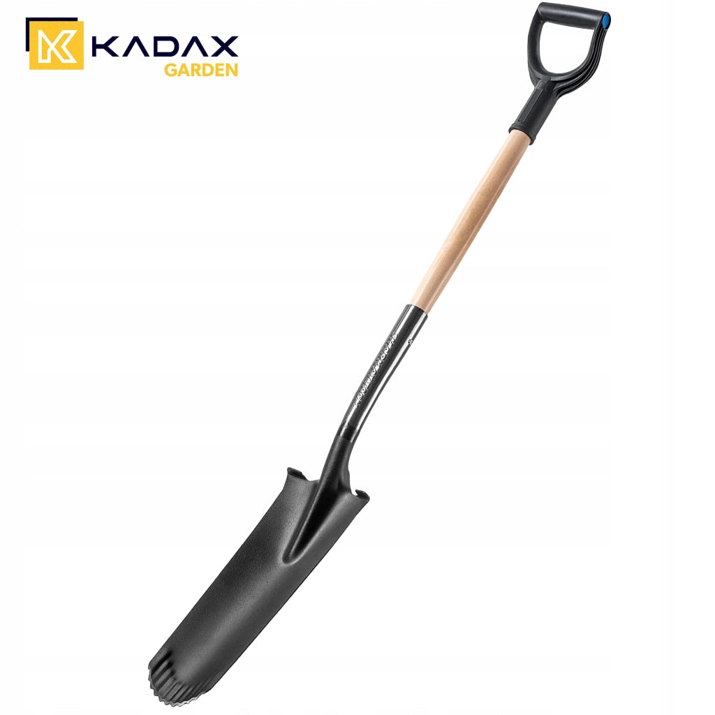 Vanga di drenaggio lunga per frutteto KADAX con foro stretto e affilato, 124 cm