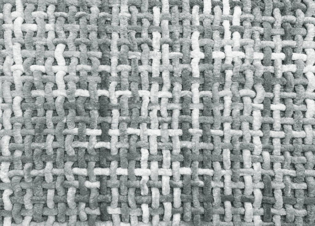 Tappeto Bagno Doccia Antiscivolo In Microfibra Super Assorbente Plot - 50x80 - Grigio