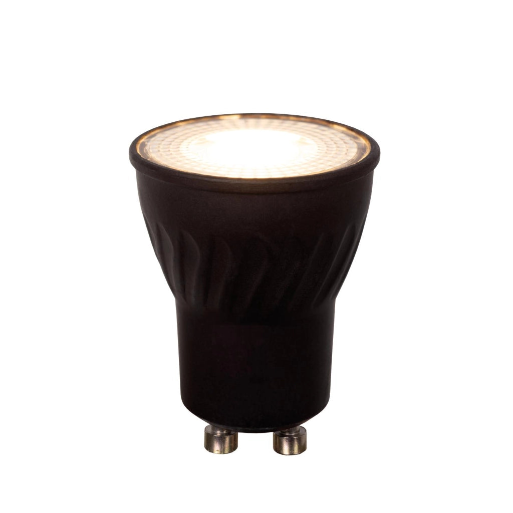 Lampadina LED riflettore GU10 nera 4W 280lm Lucide