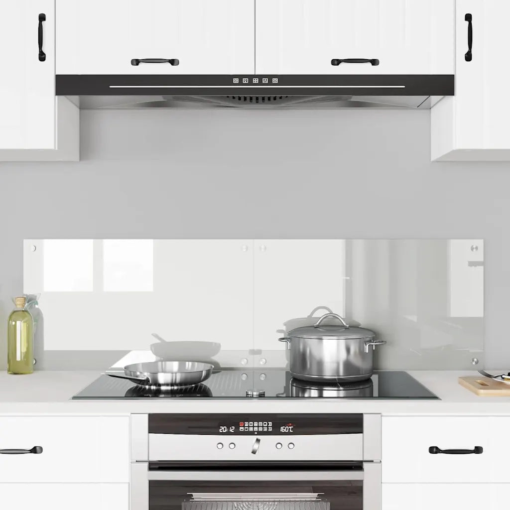 Schienale da cucina 2 pz Trasparente 70 x 40 cm CFW3012707