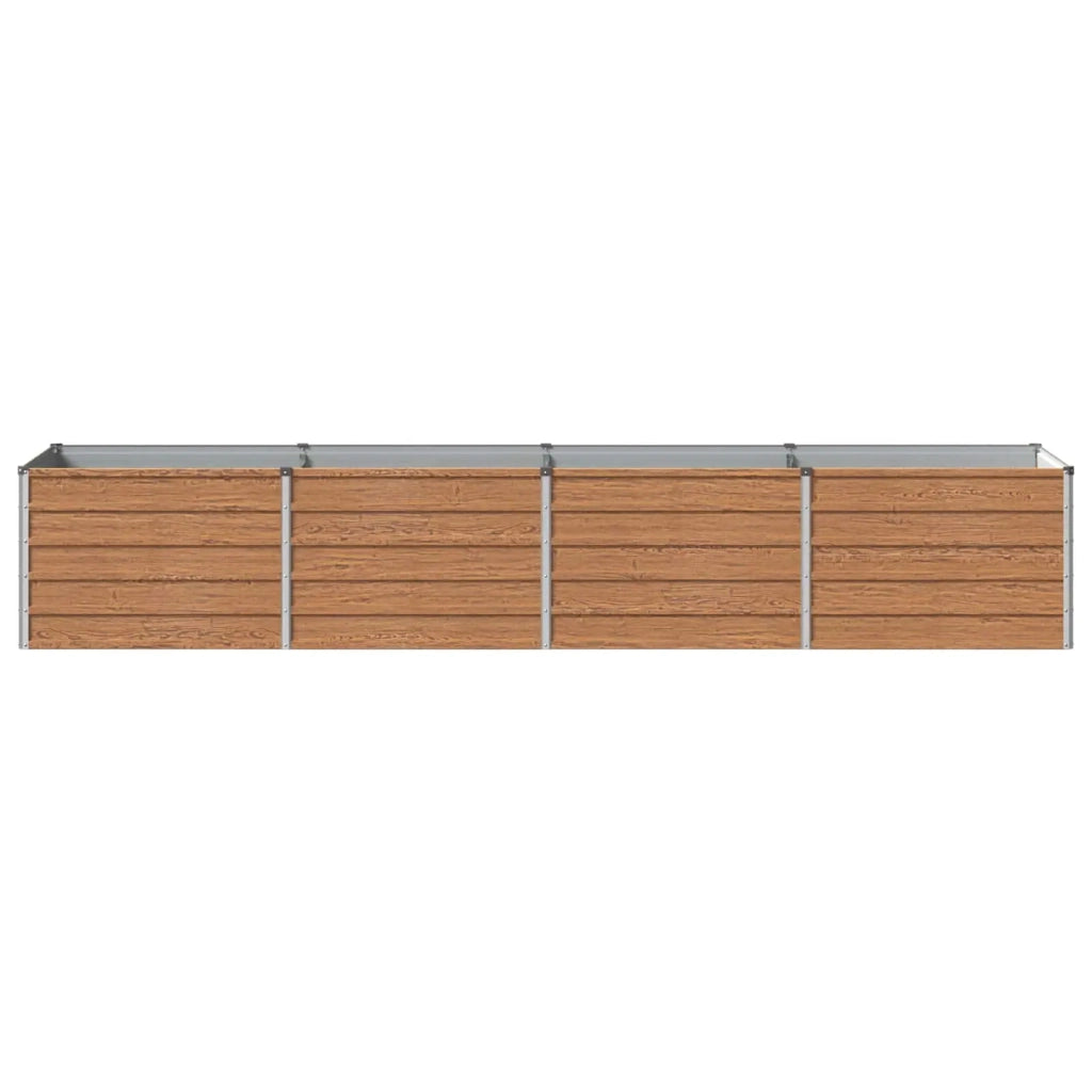 Letto rialzato da giardino Marrone legno 320 x 80 x 55 cm 8006416