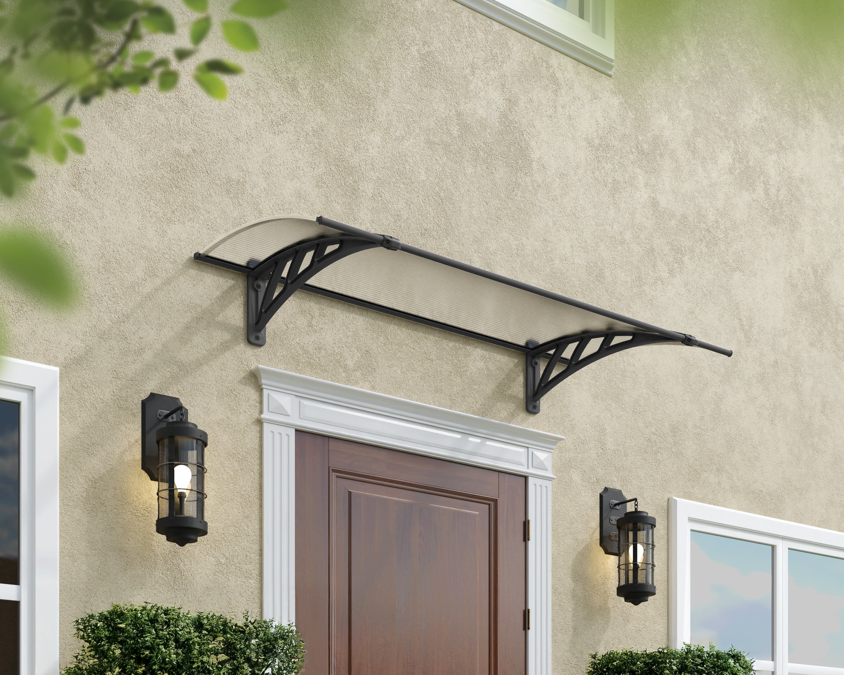 Pensilina Da Esterno  137X86X30 cm  Trasparente Canopia Neo