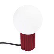 Lampada da tavolo moderna borgogna SFERA G9 Pure Lume
