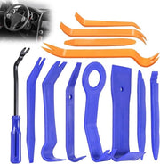 Set di attrezzi per la rimozione di plastica per pannelli di auto - kit di strumenti per la rimozione del pannello porta radio - attrezzo a leva