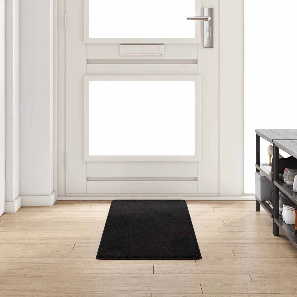 Runner in Moquette | Runner Tappeto Nero 50 x 200 cm 100% Polipropilene Tuft
