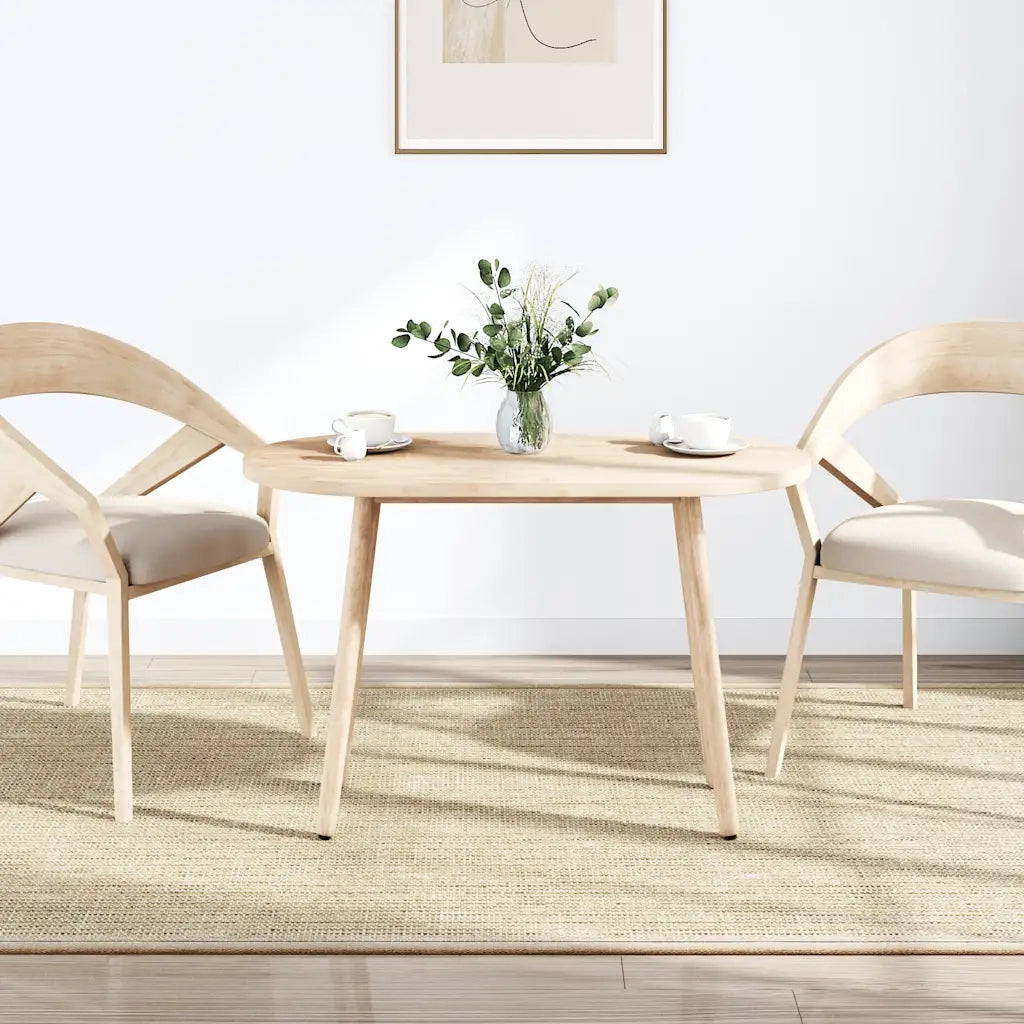 Piano del Tavolo | Superficie Tavolo | Piano Scrivania 90x45x2,5 cm in legno massello di pino ovale