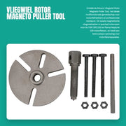 Tirapoli Magnetico Multifunzionale per Motocicletta - Rotor - Dynamo - Adatto per YBR/SRZ150/Neptune 125 - Rimozione senza Danno