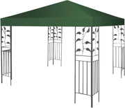 Tetto di Ricambio, per Gazebo Giardino di 3 x 3 M, Doppio/Singolo Strato, in Tessuto Poliestere, per Cortile/Spiaggia/Parco, 3 Colori e 2 Stili