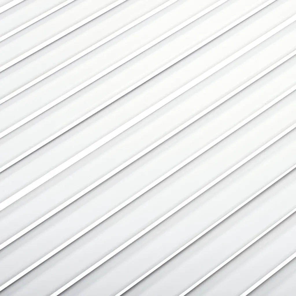 Ante a Lamelle 2 pz Bianche 99,3x39,4 cm in Legno di Pino 151170