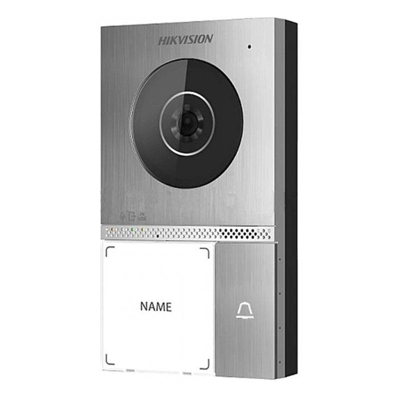 Kit videocitofono smart Hikvision  per villa monofamiliare con gestione da remoto via app Hik-Connect