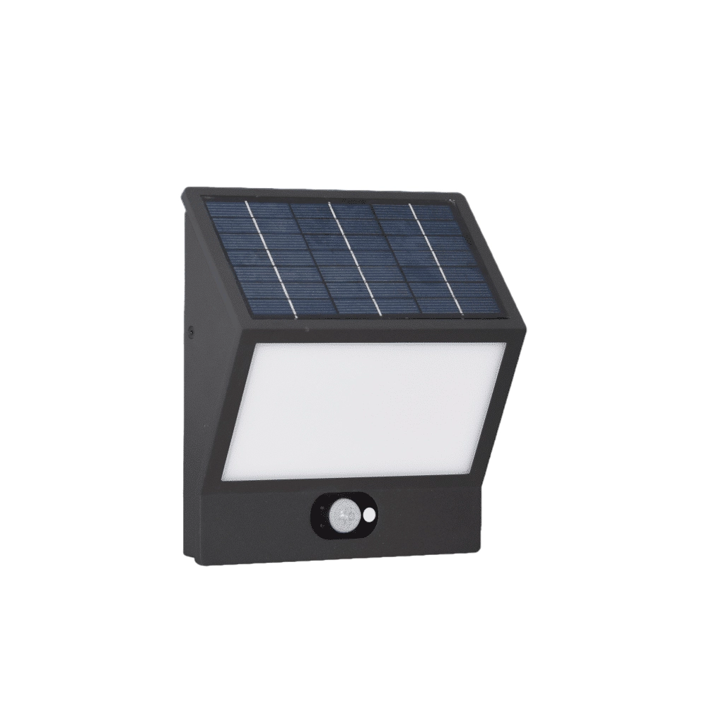 EGNA - Faretto nero a energia solare 4000K Luce da esterno Beneito Faure