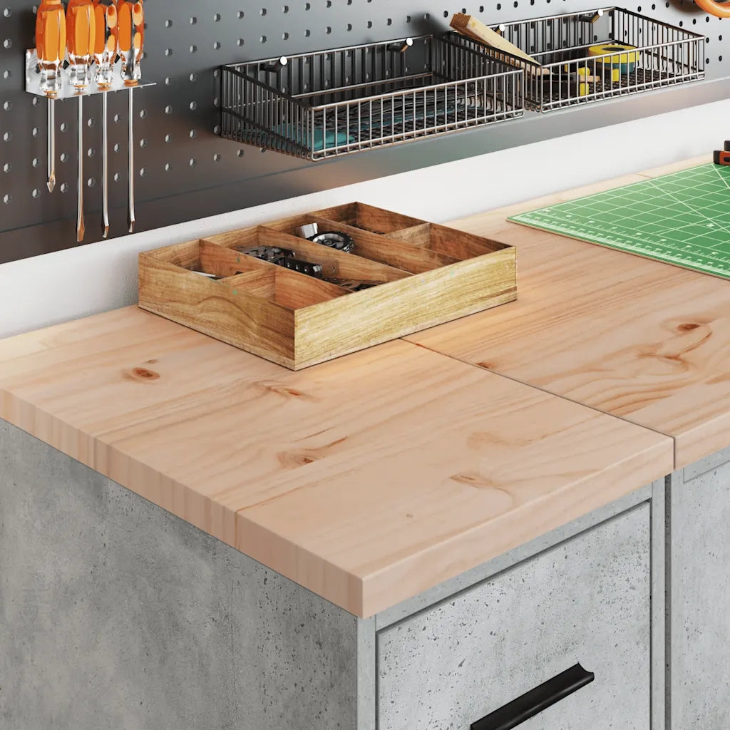 Armadi da Garage 2 pz Grigio Cemento in Legno Multistrato