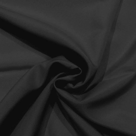 Tappeto di tavolo impermeabile quadrato 180x180 cm - Polyester duraturo in nero