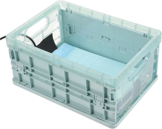 Set di allevamento pappagalli con matrice di riscaldamento Box di allevamento duraturo per pulcini e altri uccelli da cortile