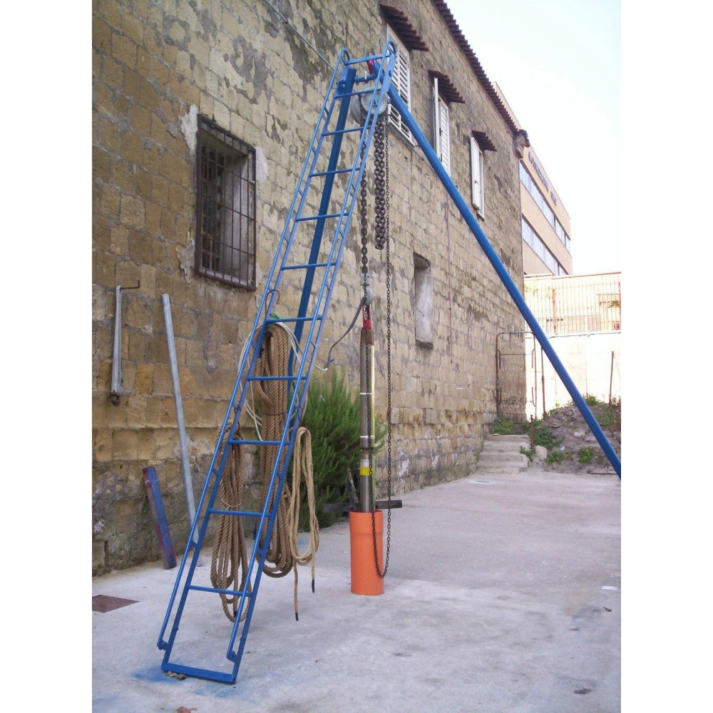 Trade Shop - Capria Artigianale Altezza Mt. 3,50 Allungabile Portata 10 Quintali -