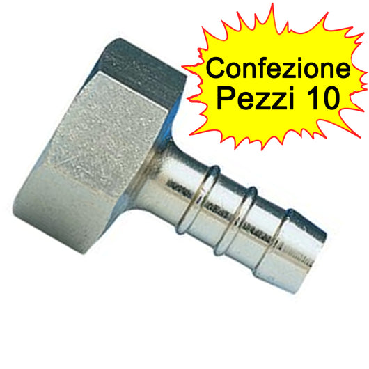 Multipack 10 pz portagomma ottone cromato f 1/2