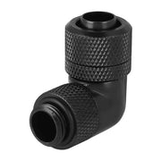 Connettori di raffreddamento acqua 90 gradi - G1/4 - Rivettura a vite - Smalto rame/nichel - Duraturo - Accessori di alta qualità - Facile da installare - Raffreddamento acqua