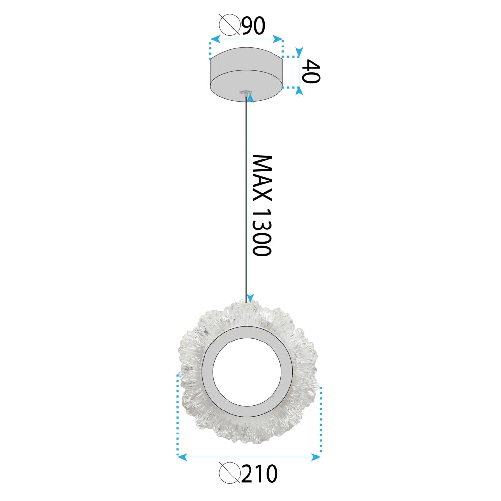 Lampada Led Lhj102-1cp Gold
