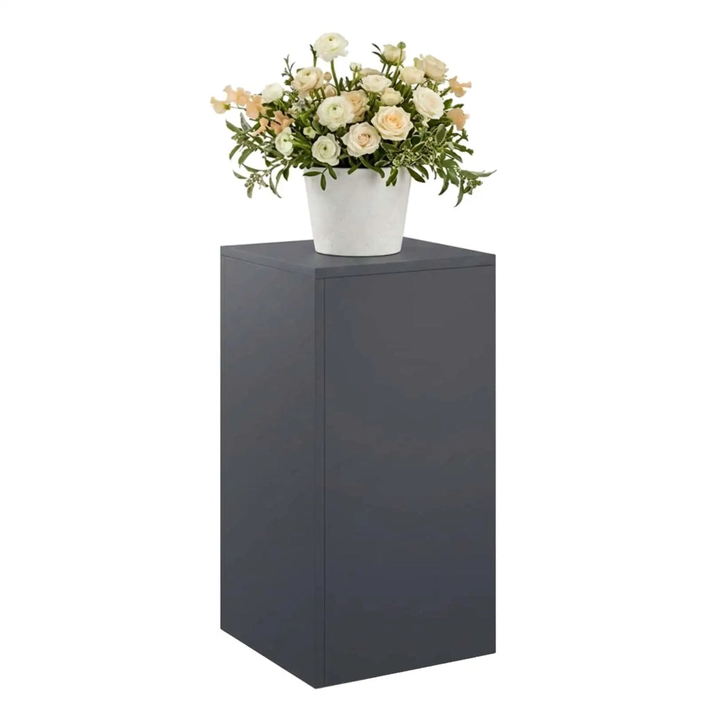 Supporto per piante Antracite 30 x 30 x 60 cm Acciaio Inox 8012478