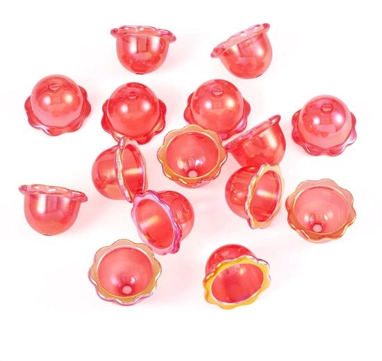 Accessori per orecchini 30 pezzi - fili acrilici - spaziatori per orecchini - orecchini da realizzare - attrezzo per orecchini - fili per orecchini UV 24 mm