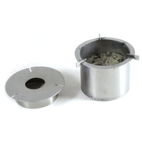 Camino a Bioetanolo da Tavolo in Ceramica 17x60 cm Ferazzoli Quadra-P Verde