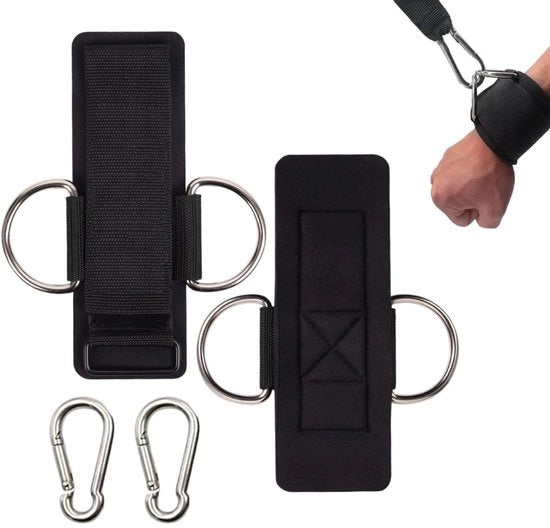 Cinturone Multifunzionale 2-in-1 Disegno - Cinturone Sport - Cinturone Fitness - Cinturone con Polso Regolabile - D-ring Cinturino Antifatica - Cinturino Antishock in Neoprene