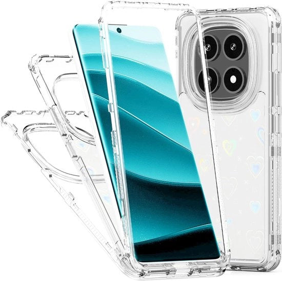 Case acrilico per Xiaomi Redmi Note 14 Pro 5G, stile femminile, livello di protezione militare