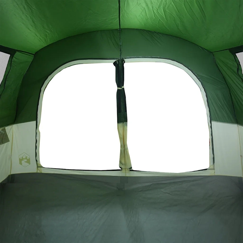 vidaXL Tenda da Campeggio per Auto per 4 Persone Verde Impermeabile