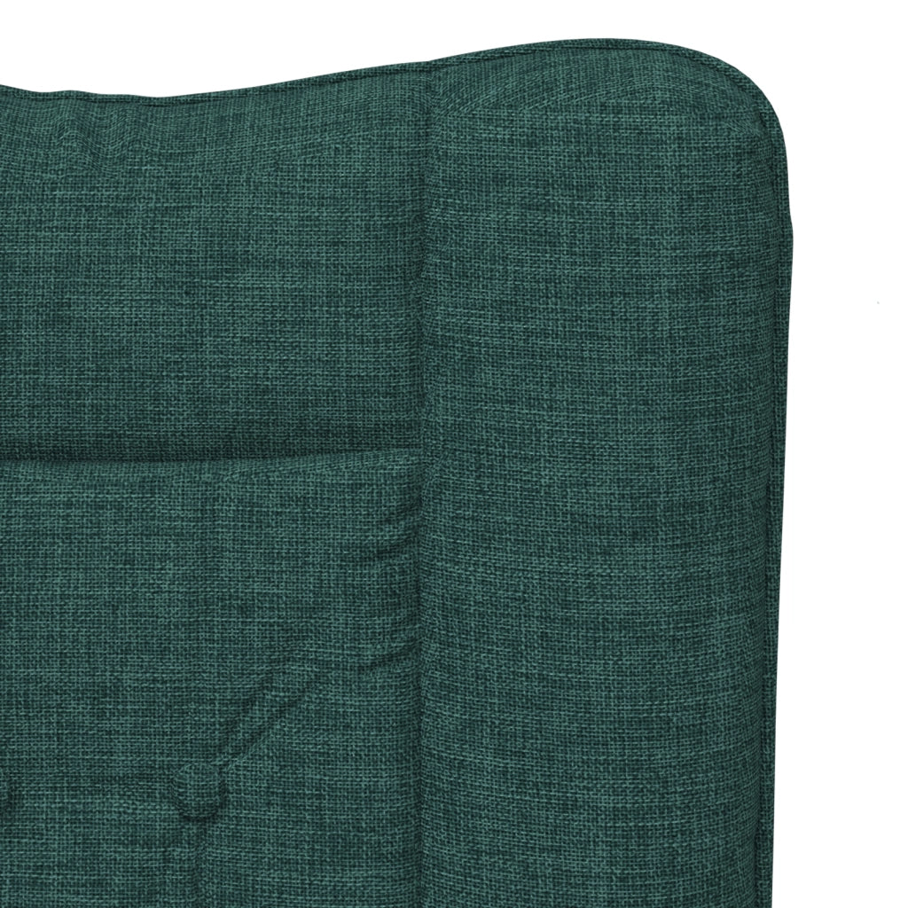 Sedia Rilassante  Verde Scuro in Tessuto