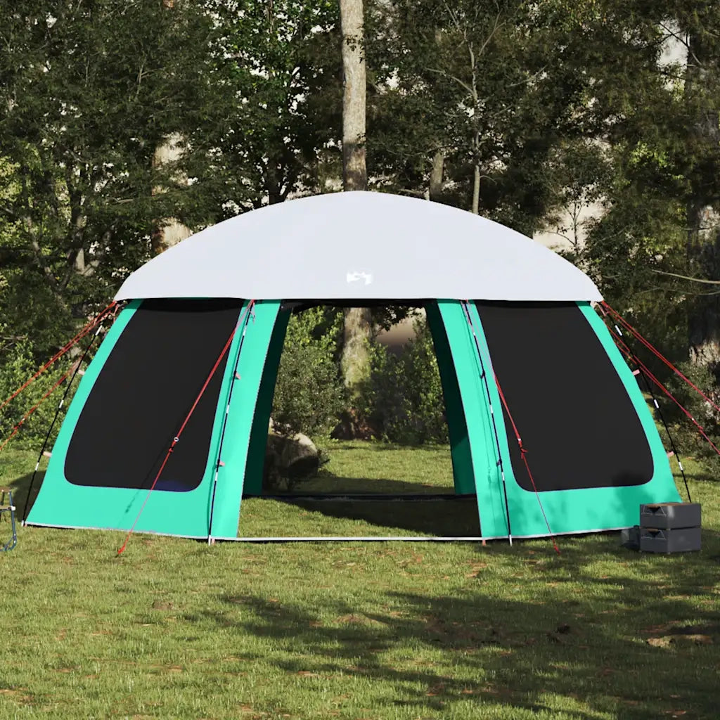 Tenda da piscina con Patta Rimovibile&Pareti in Rete 510x510 cm 4100635