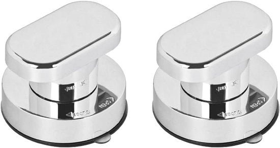 Set di Zughi per Specchio e Maniglia Bagno Maniglia per Specchio Bagno con Maniglia - Set da 2 Pezzi