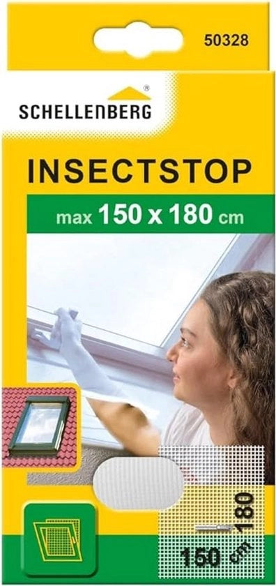 Vernice per finestre da tetto con chiusura a righello 150 x 180 cm bianca