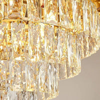 Lampada Cristal G061-cp 80cm Gold