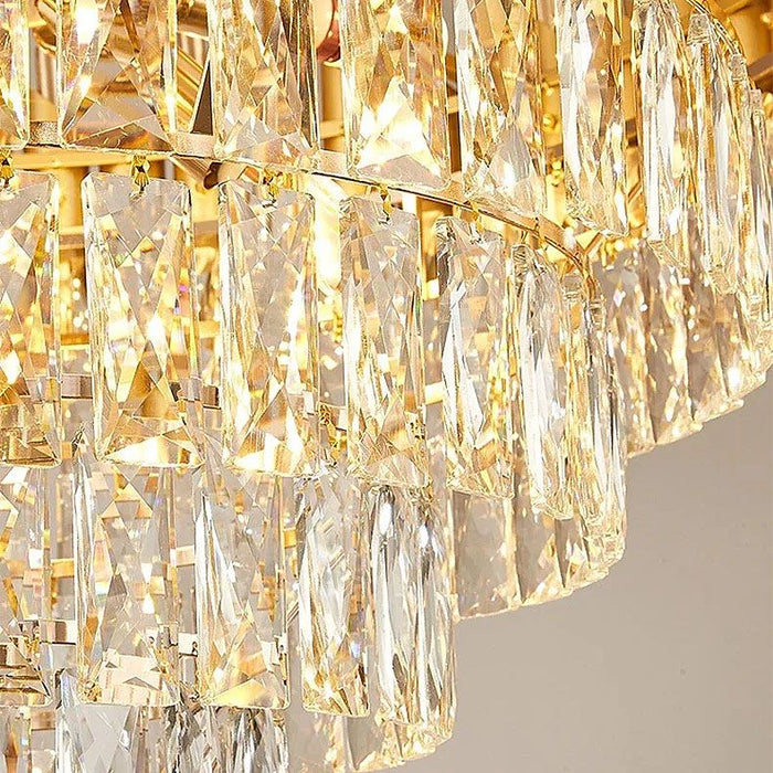 Lampada Cristal G061-cp 80cm Gold