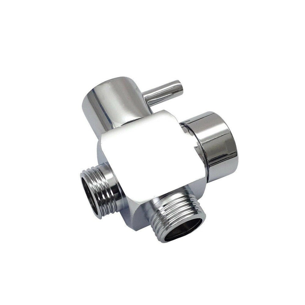 Trade Shop - Valvola Deviatrice Deviatore 3 Vie Rubinetto Ricambio Doccia 1/2" 3/4" Art.79353 -